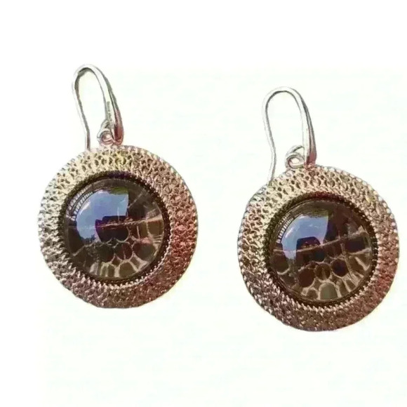 Milor Italy bronze milor Italy rose gold Tone  earrings - Picture 3 of 15